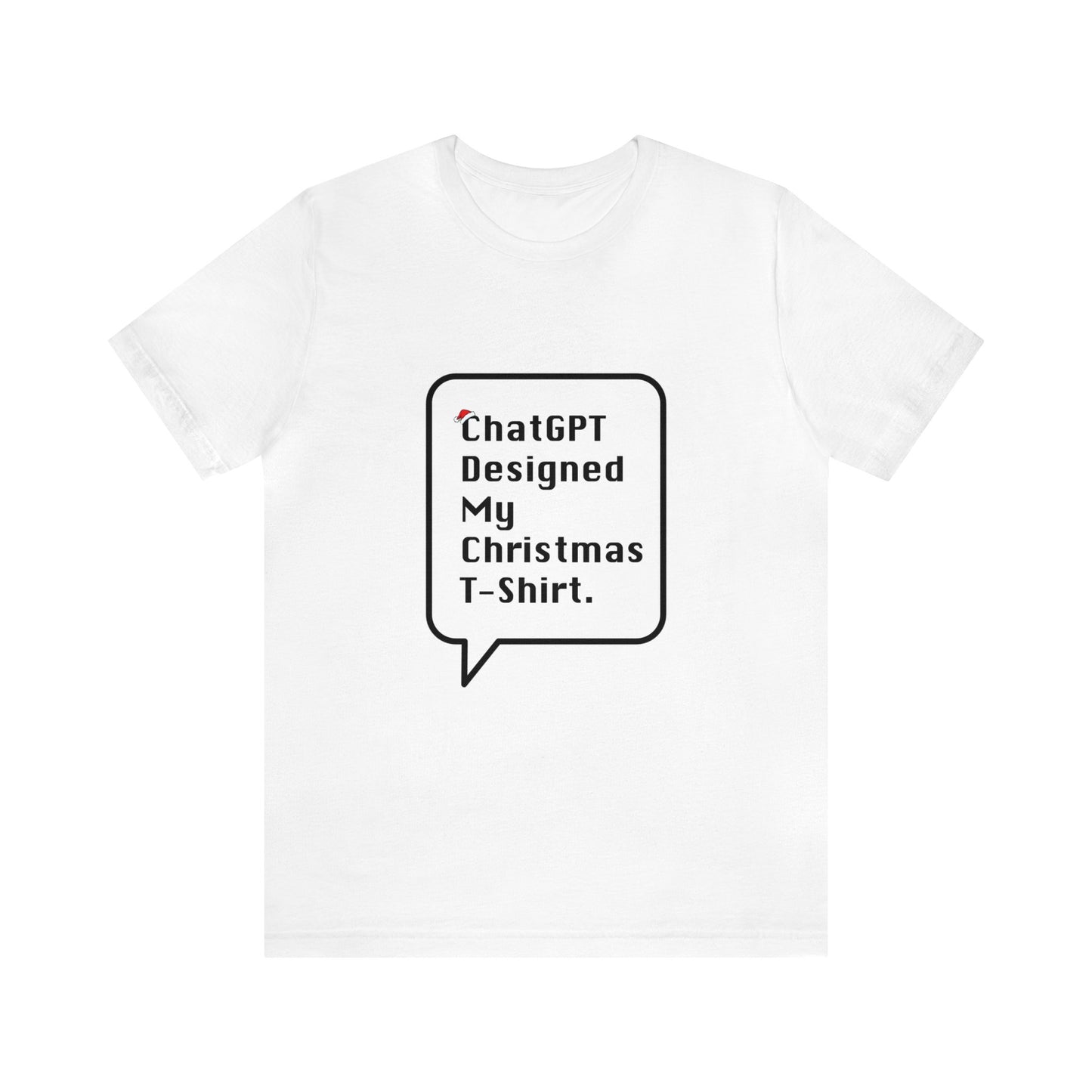 'ChatGPT Designed My Christmas T-Shirt' Retro t-shirt