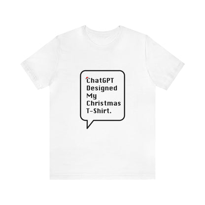 'ChatGPT Designed My Christmas T-Shirt' Retro t-shirt