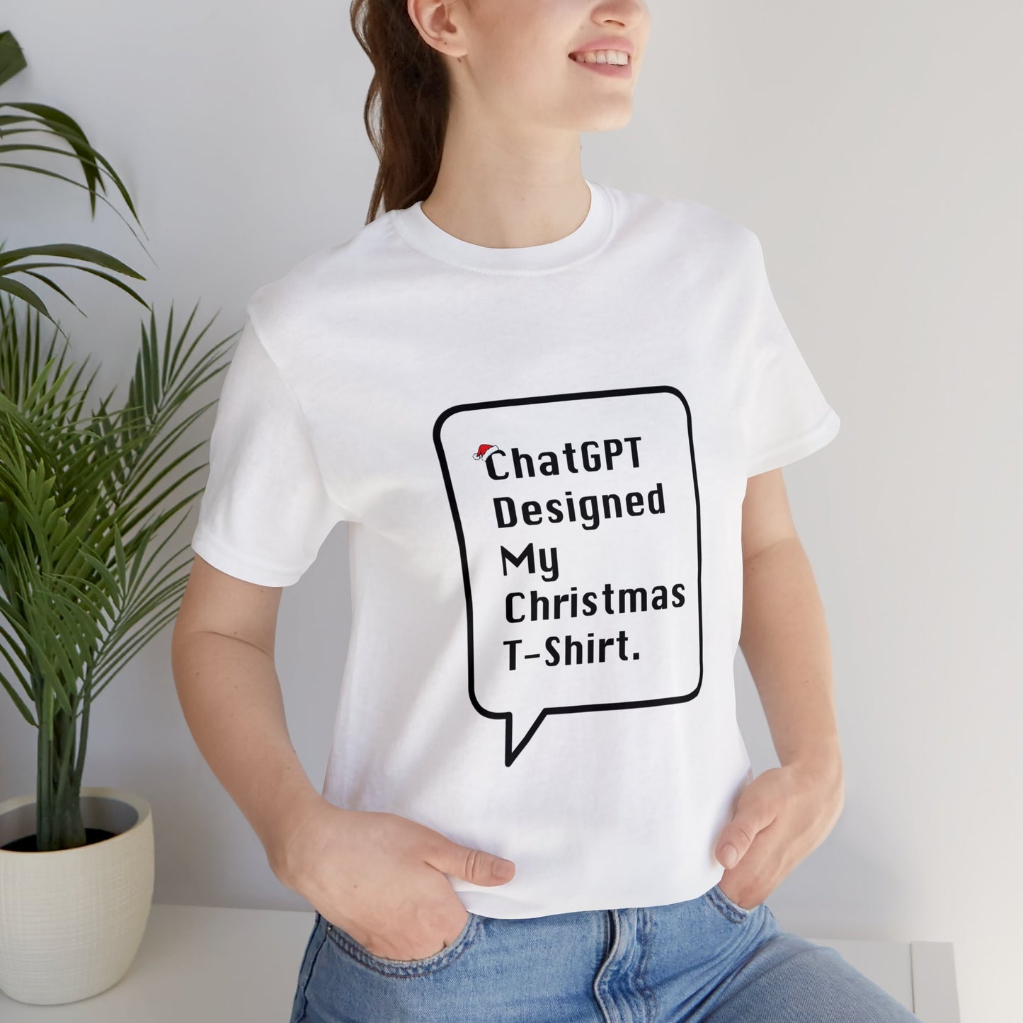 'ChatGPT Designed My Christmas T-Shirt' Retro t-shirt