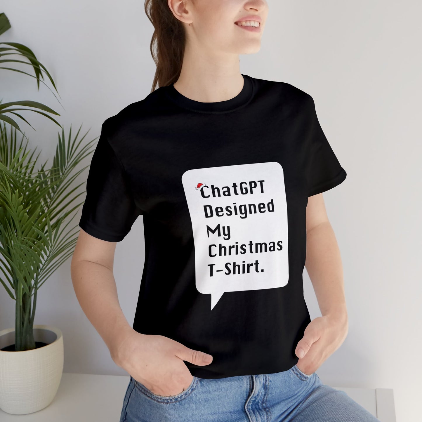 'ChatGPT Designed My Christmas T-Shirt' Retro t-shirt