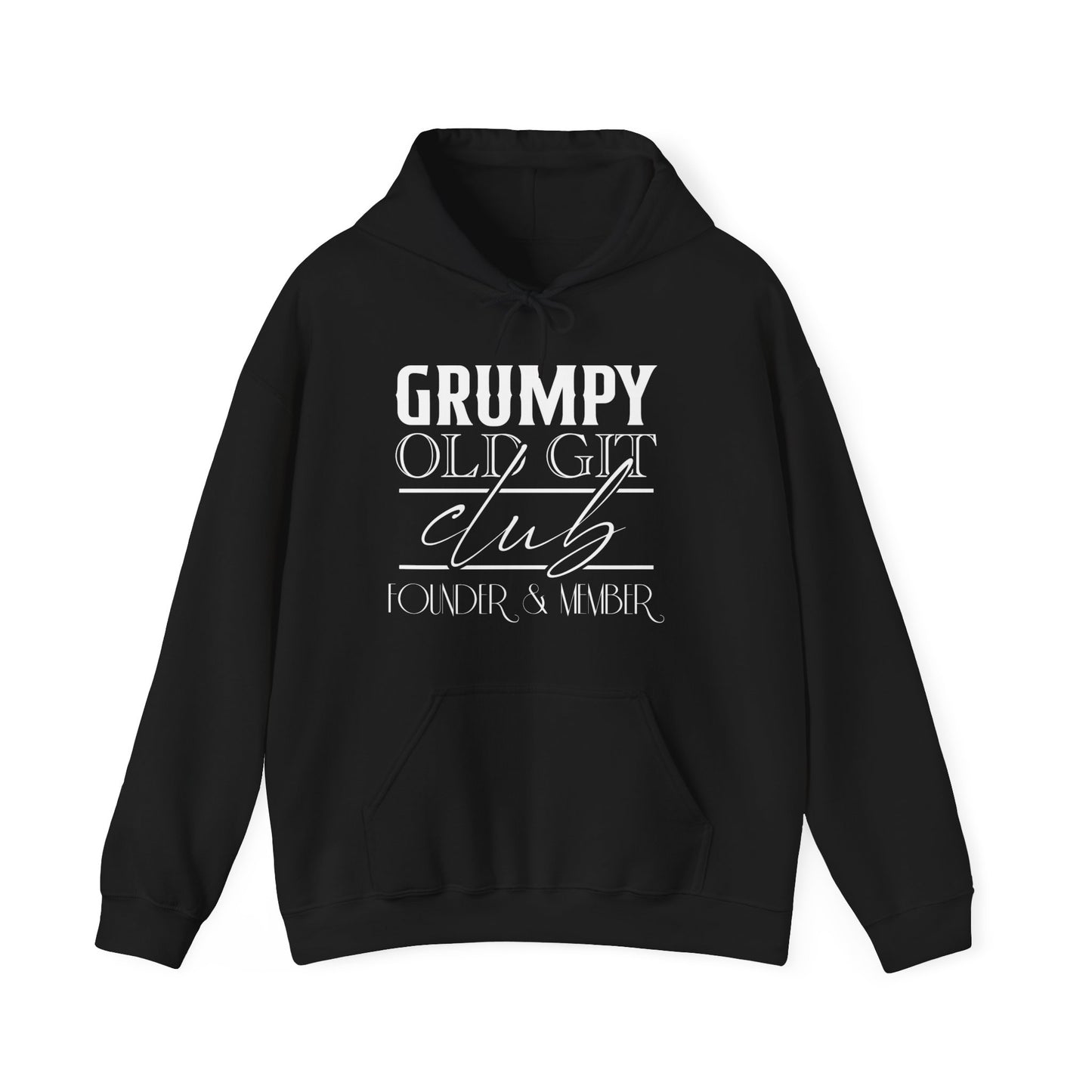 Grumpy Old Git Club Founder & Member Unisex Hoodie