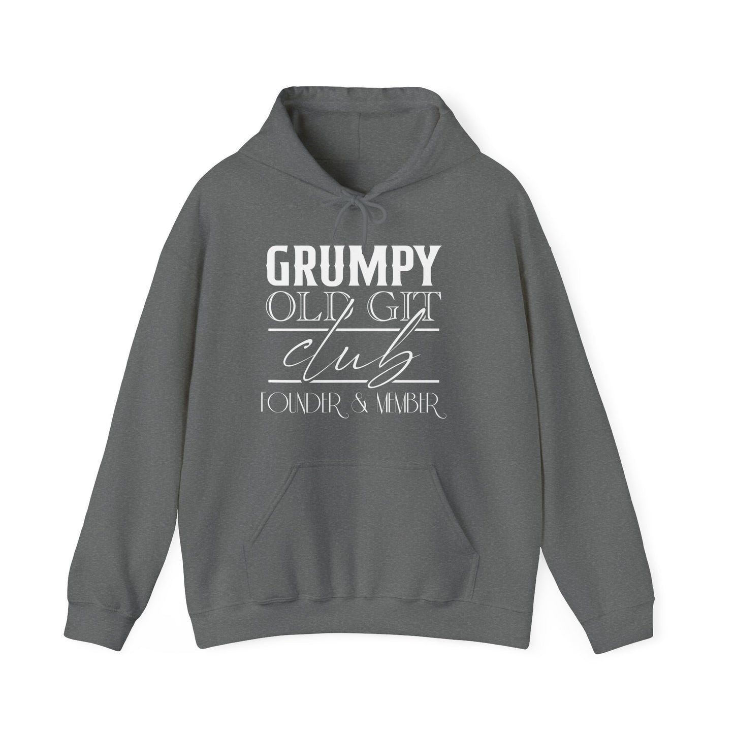 Grumpy Old Git Club Founder & Member Unisex Hoodie