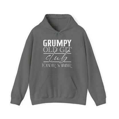 Grumpy Old Git Club Founder & Member Unisex Hoodie