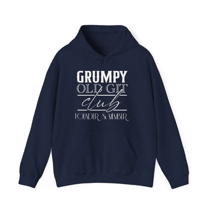Grumpy Old Git Club Founder & Member Unisex Hoodie