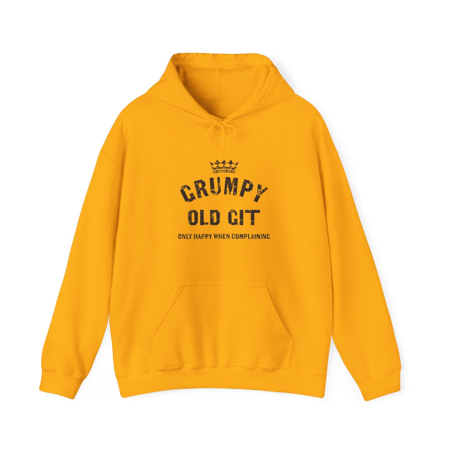 Grumpy Old Git Only Happy When Complaining Unisex Hoodie