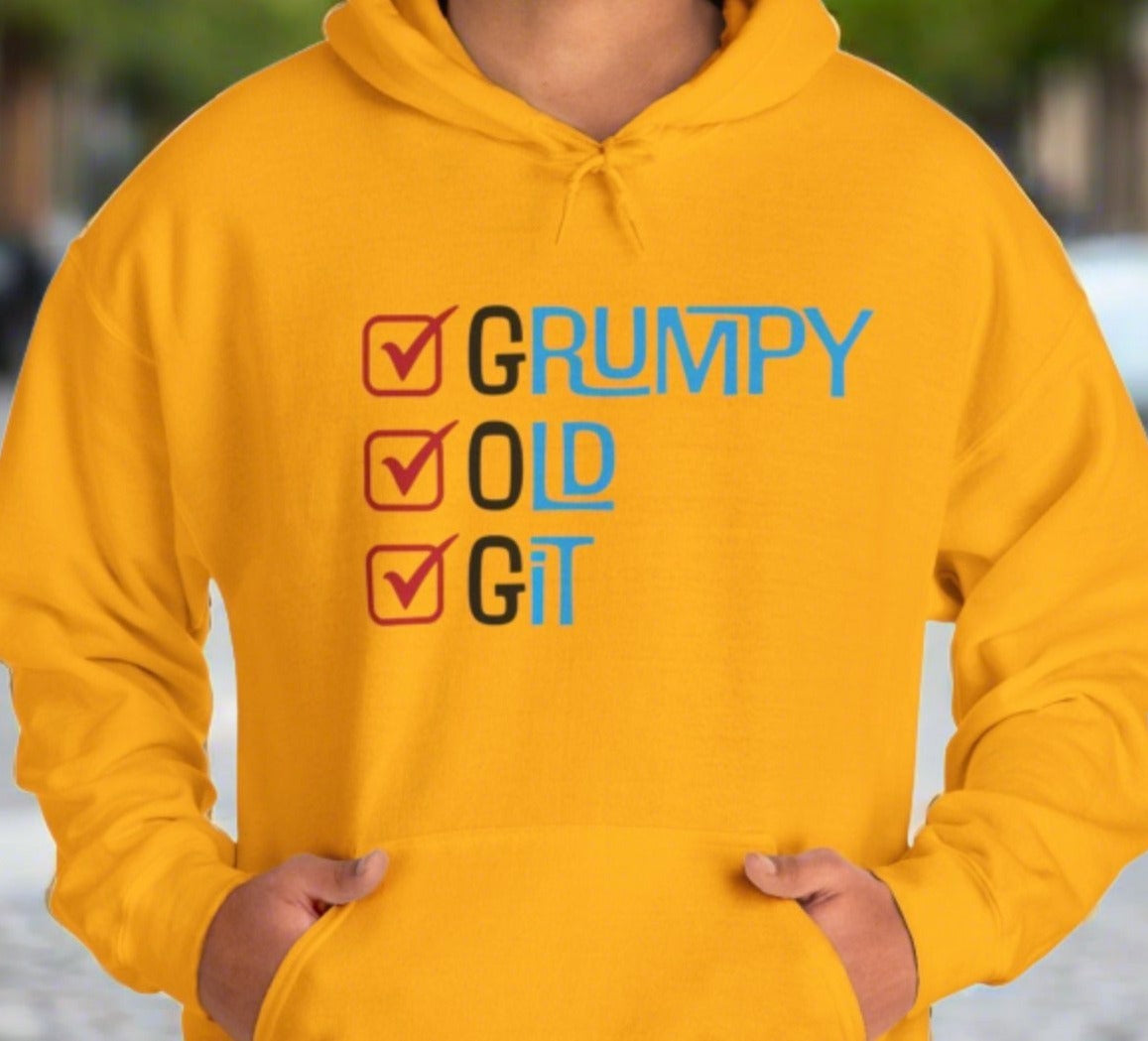 Grumpy Old Git checklist Unisex Hoodie