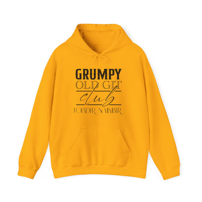 Grumpy Old Git Club Founder & Member Unisex Hoodie