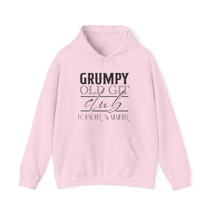 Grumpy Old Git Club Founder & Member Unisex Hoodie